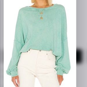 Free People x Revolve 213 Tee in Mint XS